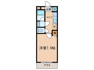 コリーヌ二色の物件間取画像